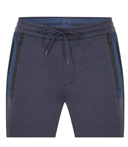 Mens P Lamont Fleece Regular Joggers Dark Blue Boss