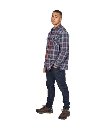 Mens Rapeseed Check Shirt Navy Check Trespass