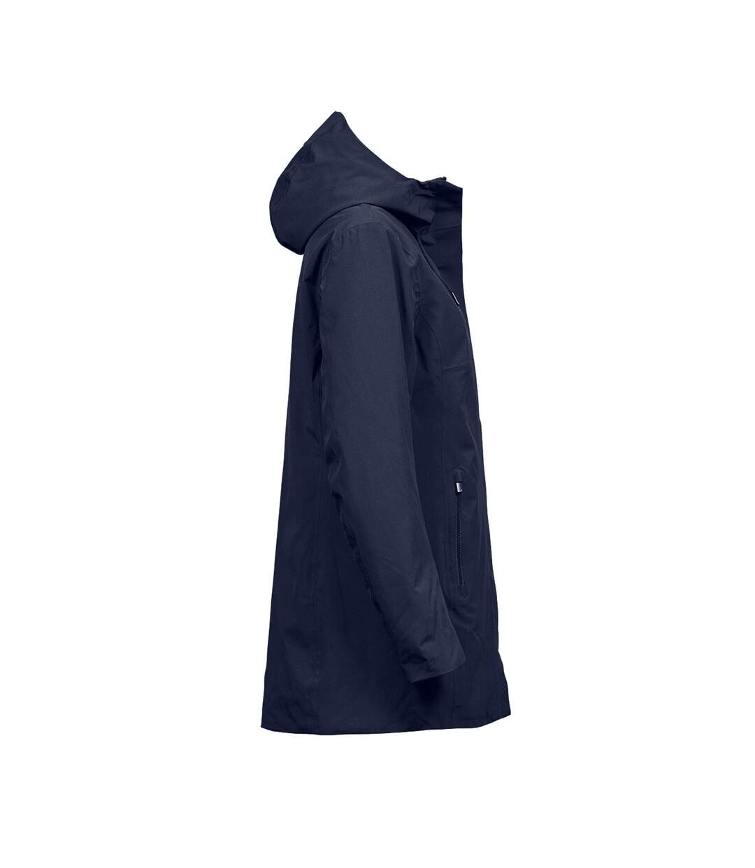 Womens/ladies All Weather Parka Deep Navy Tee Jays-4