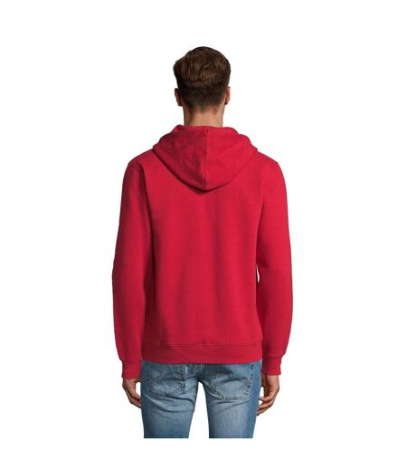 Veste À Capuche Spike Homme Rouge SOLS