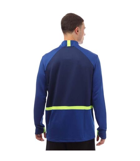 Haut De Sport Entraînement Premier Homme Bleu Jaune Umbro