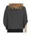 Pull Gris Foncé manches 3/4 Femme JDY New Behave - L