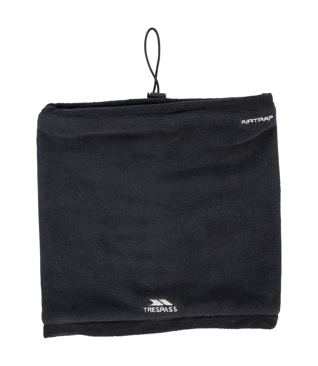 Unisex adult treverso reversible neck warmer one size black/platinum Trespass-2