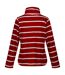 Regatta Womens/Ladies Helvine Striped Sweatshirt (Miami Red/White) - UTRG8806