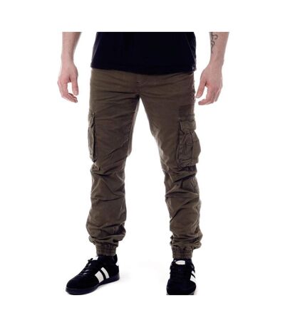 Pantalon cargo marron foncé homme paname brothers costa - 3xl