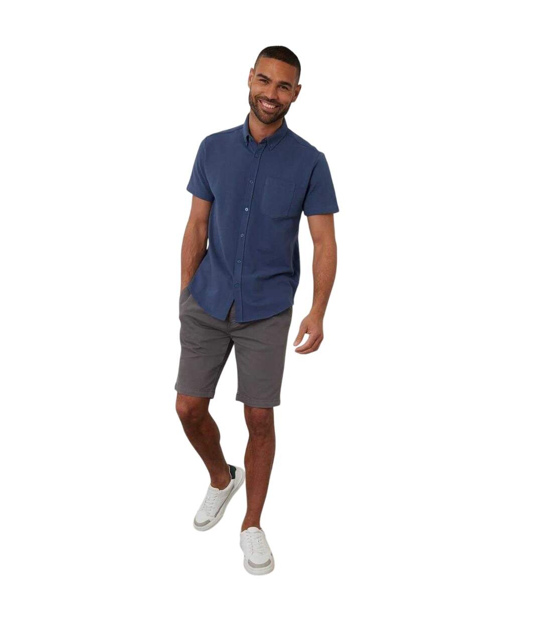 Mens Majestic Shirt Denim Threadbare-1