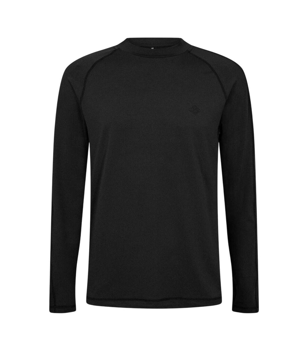 Haut Manches Longues Motif/style Logo En Caoutchouc Homme Noir The Couture Club-2