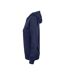 Veste À Capuche Premium Femme Bleu Marine Foncé Clique-3