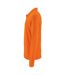 SOLS - Polo manches longues PERFECT - Homme (Orange) - UTPC2912