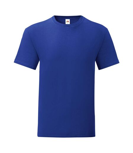 Fruit Of The Loom Mens Iconic T-Shirt (Cobalt Blue) - UTPC3389
