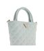 Sac Bandoulière Motif/style Matelassé Giully Femme Taille Unique Turquoise Pâle Guess-4
