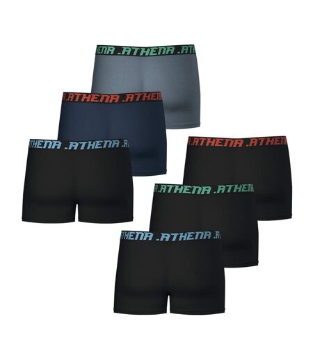 Lot de 6 boxers homme Trio Essentiel Athena