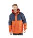 Doudoune Matelassée Motif/style 3-en-1 Homme Bleu Marine Orange Result Recycled-1