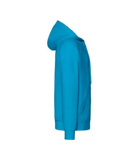 Fruit Of The Loom Mens Lightweight Full Zip Jacket / Hoodie (Azure Blue) - UTBC2655