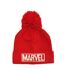 Bonnet Motif/style Logo Adulte Rouge Marvel-1