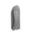 Sweat Uni Col Ars-du-cou Iconic Premium Homme Gris Clair Chiné Fruit Of The Loom-3