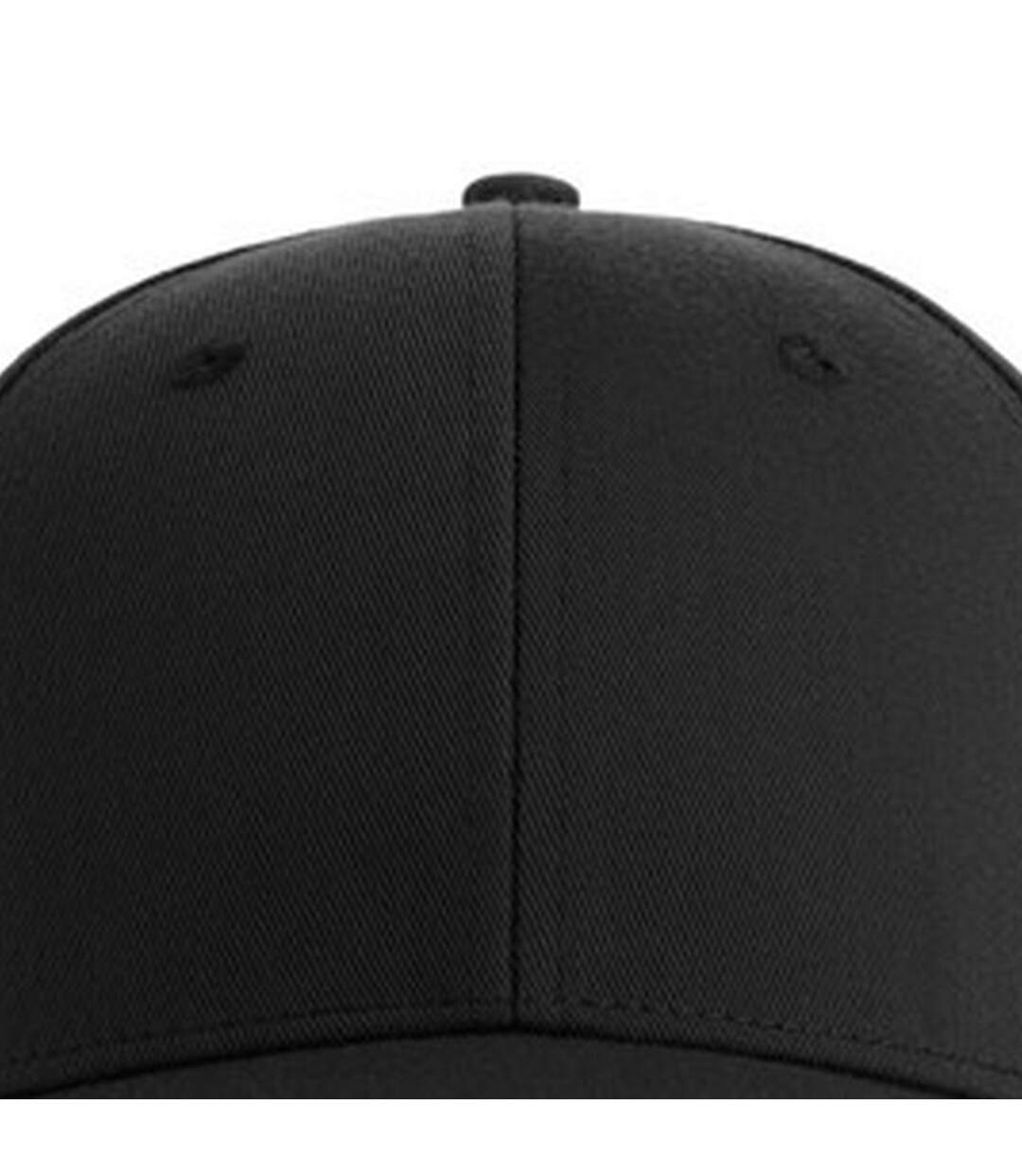 Unisex adult joshua 6 panel cap black Atlantis-3