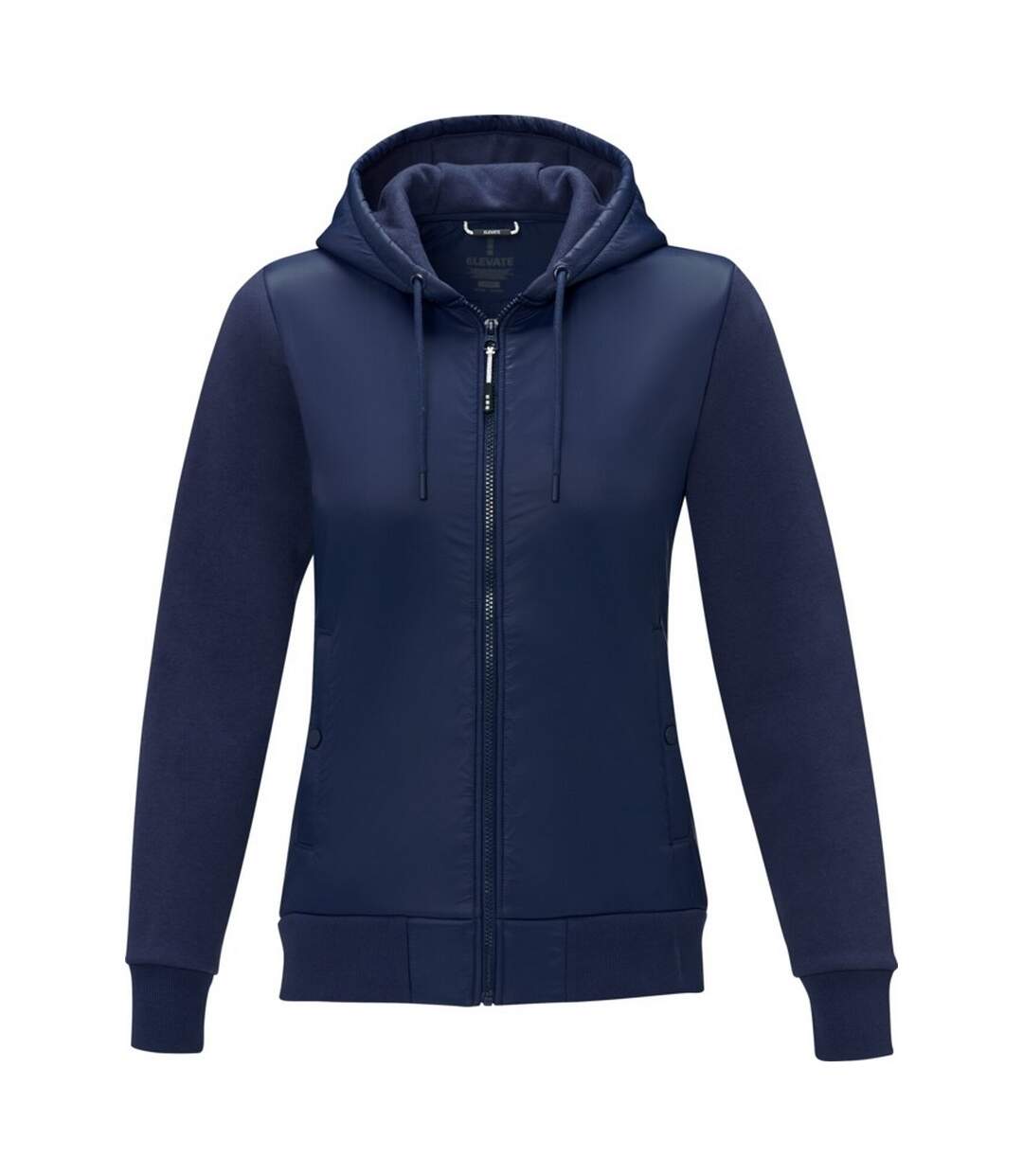 Womens/ladies darnell hybrid jacket navy Elevate Life