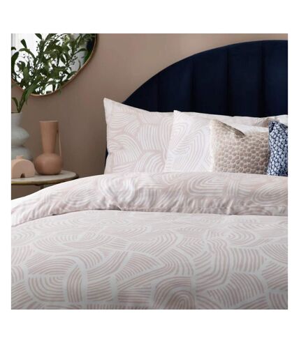 Dunes cotton duvet cover set shell Hoem