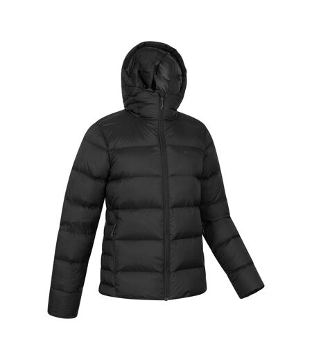 Womens/ladies Stratus Packaway Jacket Black Mountain Warehouse