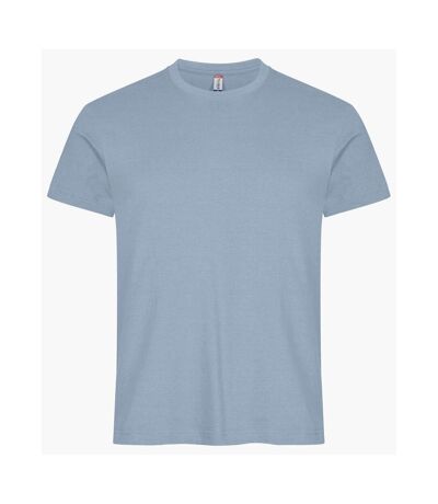 Mens Basic T-shirt Soft Blue Clique