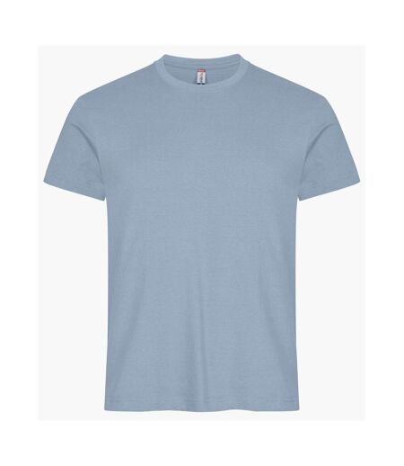 Mens Basic T-shirt Soft Blue Clique