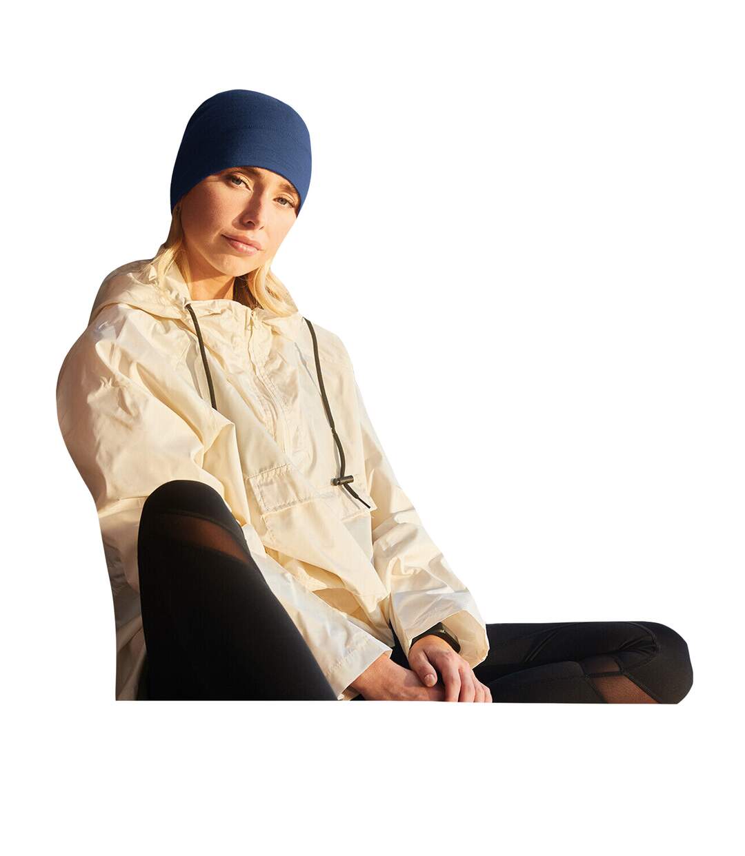Beechfield Merino Wool Beanie (Steel Blue) - UTBC4961-2