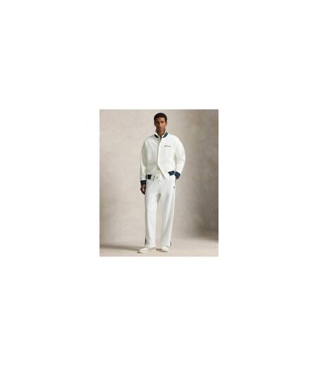 Pantalon De Jogging Ample Molletonné À Ourlet Ouvert Homme Blanc Ralph Lauren