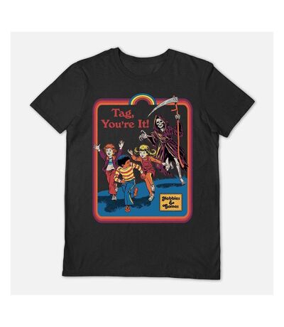 Steven Rhodes - T-shirt TAG, YOU'RE IT! - Adulte (Noir) - UTPM2506