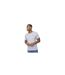 T-shirts Basicstandard Homme Noir Gris Blanc Crosshatch-1