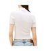 Polo blanc femme tommy hilfiger smock - l-2