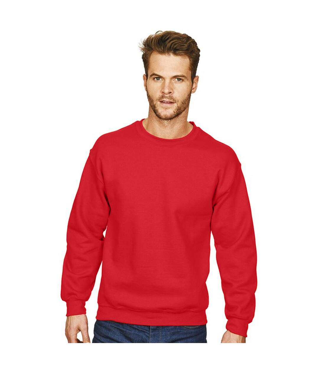 Absolute Apparel Mens Sterling Sweat (Red) - UTAB113