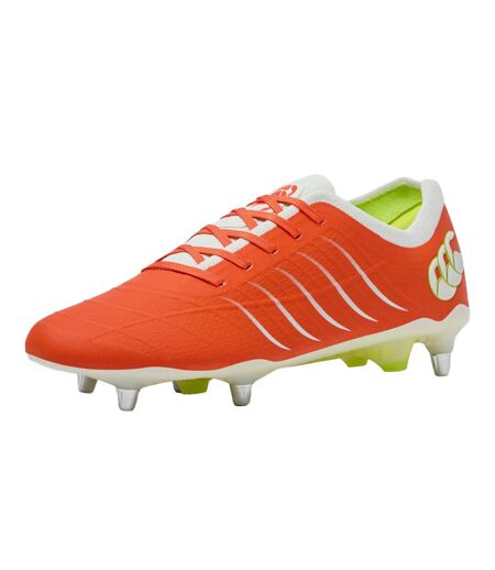 Mens Phoenix 2.0 Elite Soft Ground Rugby Boots Tangerine Tango Canterbury