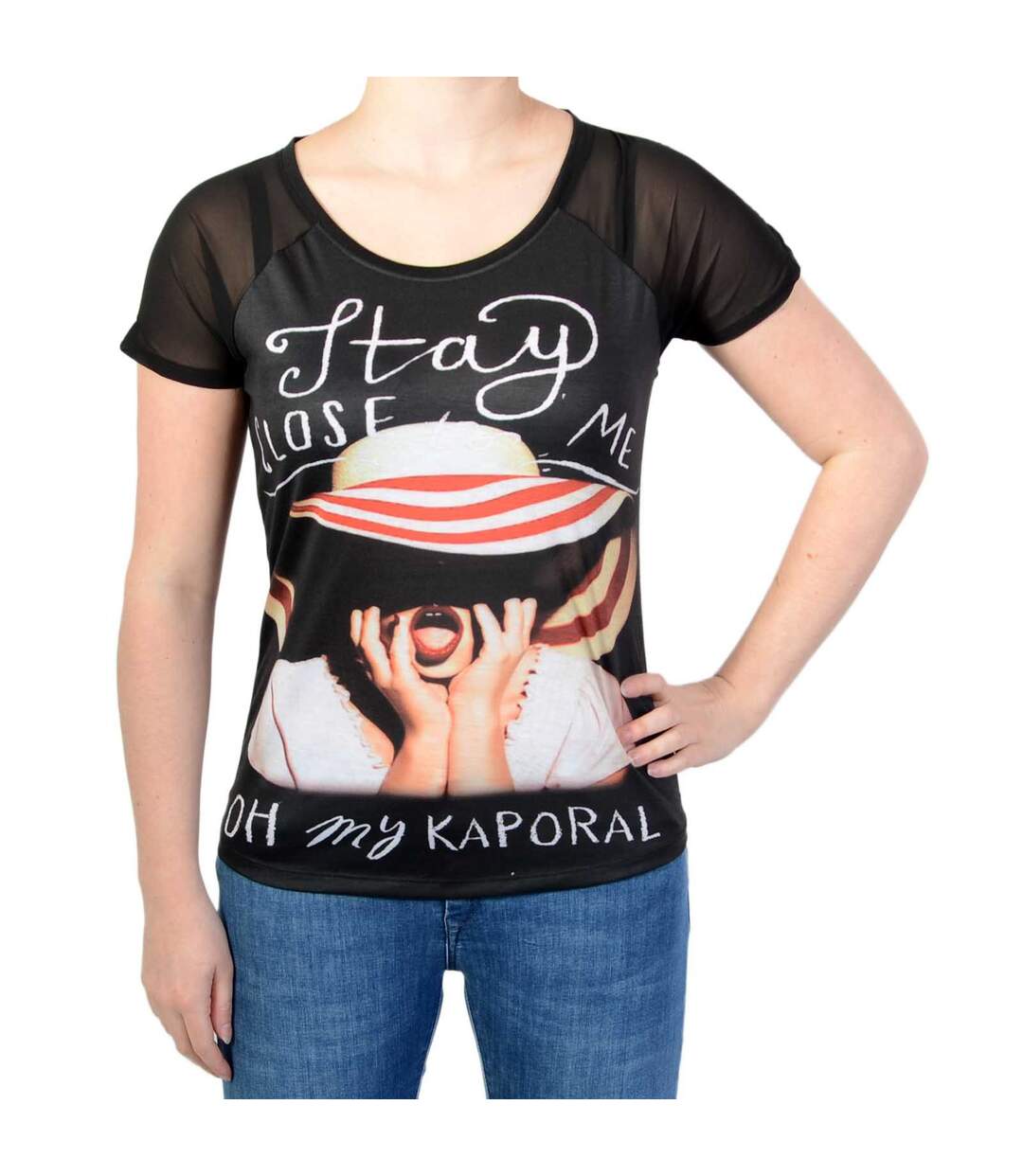 T-shirt Kaporal Ruty Black-1