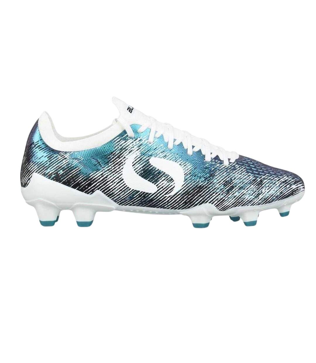 Mens Striped Firm Ground Football Boots Emerald Sondico-1