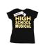 Disney - T-shirt HIGH SCHOOL MUSICAL THE MUSICAL LIGHTS LOGO - Femme (Noir) - UTBI24339-1