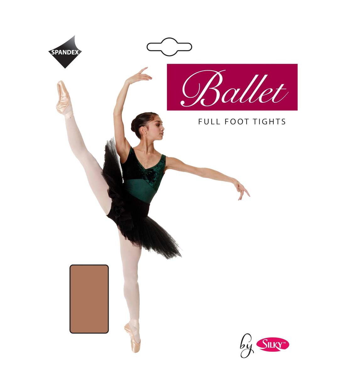 Silky Womens/Ladies Dance Ballet Tights Full Foot (1 Pair) (Tan) - UTLW162-1