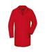 James and Nicholson Adults Unisex Work Coat (Red)