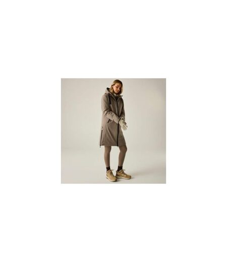 Womens/ladies Waterproof Insulated Jacket Mocha Light Vanilla Regatta