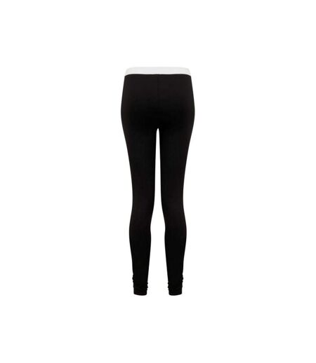 SF Womens/Ladies Leggings (Black/White) - UTPC4158