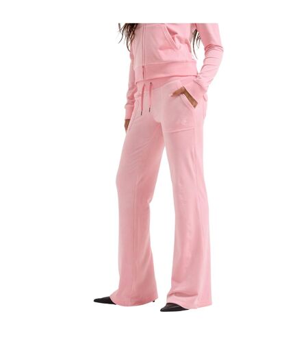 Pantalon De Jogging Motif/style Évasé Layla Femme Rose Juicy Couture