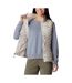 Doudoune Sans Manches Motif/style Matelassé Powder Pass Femme Beige Columbia-1
