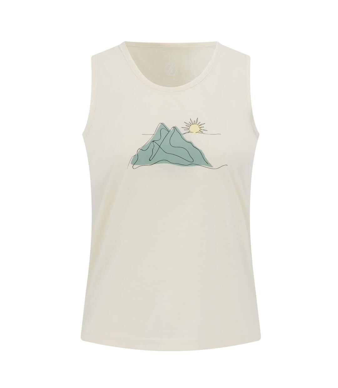 Womens/ladies Harmonic Mountain Lightweight Tank Top Almond Milk Dare 2B-2