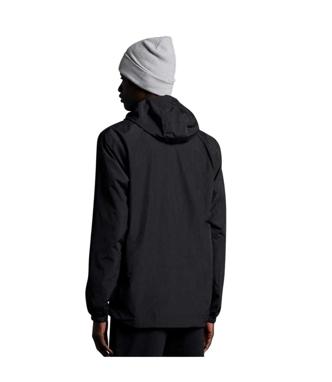Veste Unie À Capuche Homme Noir Lyle & Scott-3