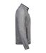 Mens Outdoor Fleece Jacket Grey Melange Tee Jays-3