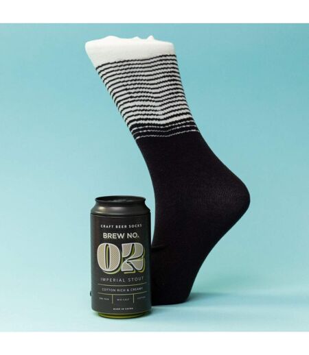 1 Pack Mens Craft Beer Socks in a Can