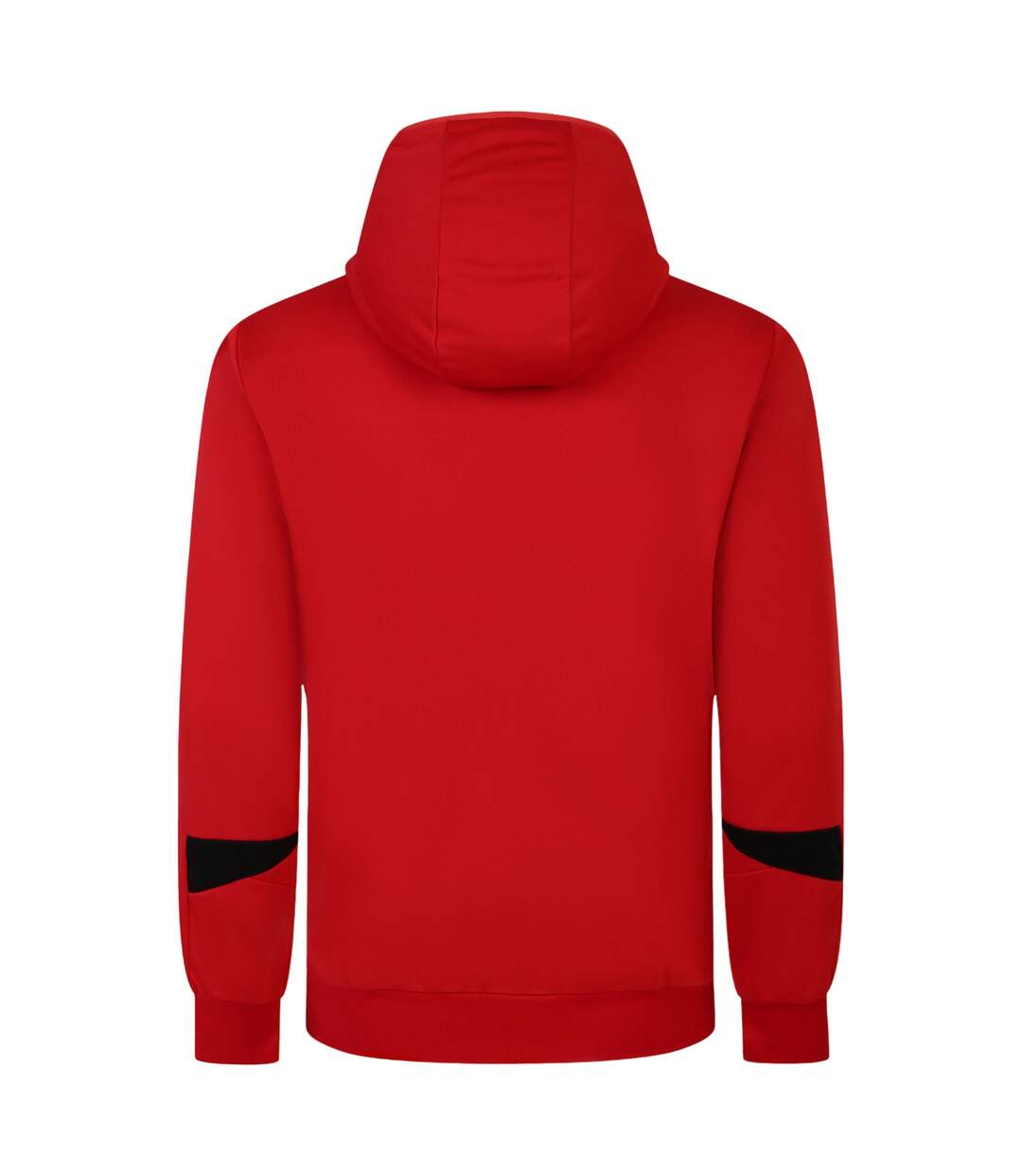 Mens total training knitted full zip hoodie vermillion/black Umbro-2