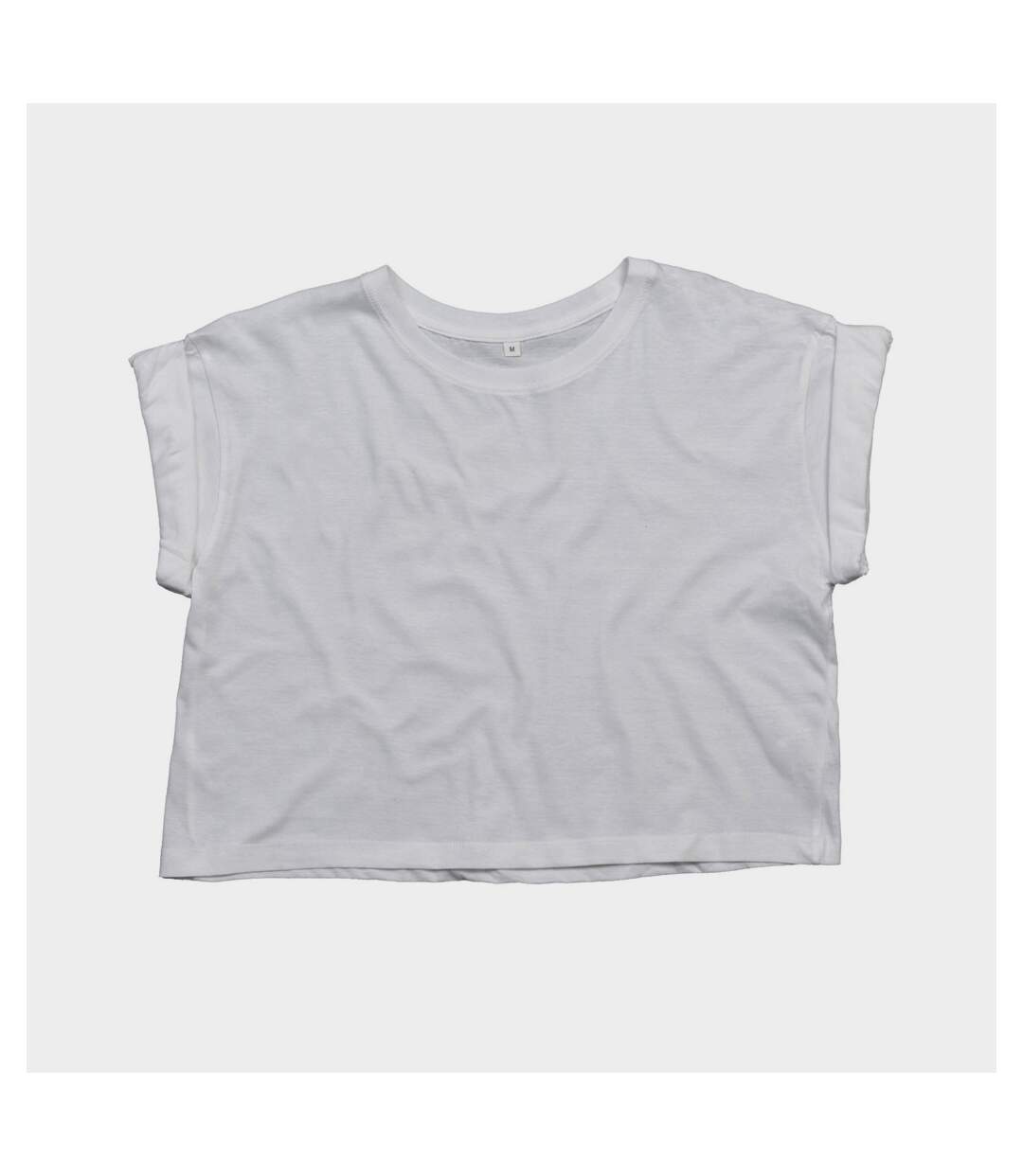 T-shirt court femme blanc Mantis