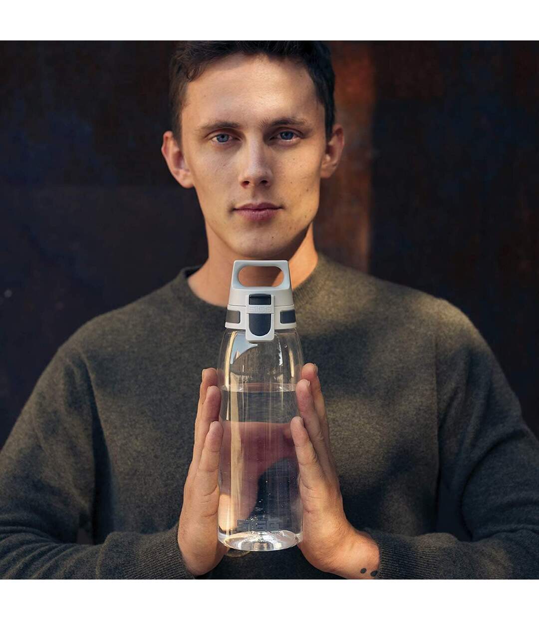 Gourde total color 1 l transparent Sigg-2