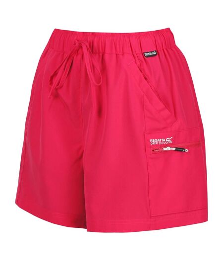 Short travel light femme rose fluo Regatta